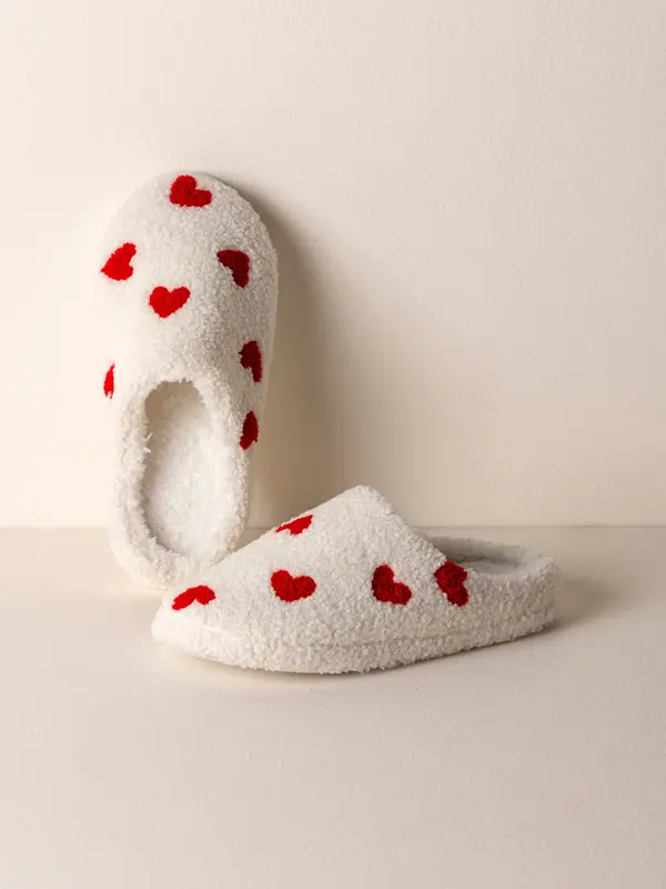 Shiraleah Heart Slippers