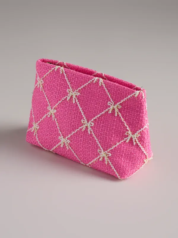 Shiraleah Tinsel Bow Pouch