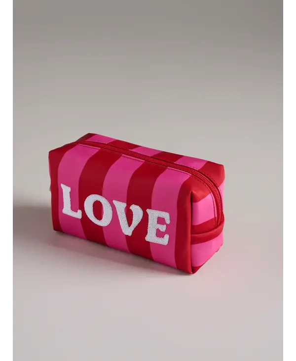 Shiraleah Cara Striped Love Pouch