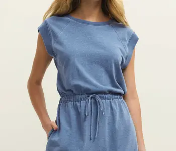 Kalani Jersey Denim Dress