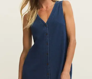 Solace Denim Mini Dress