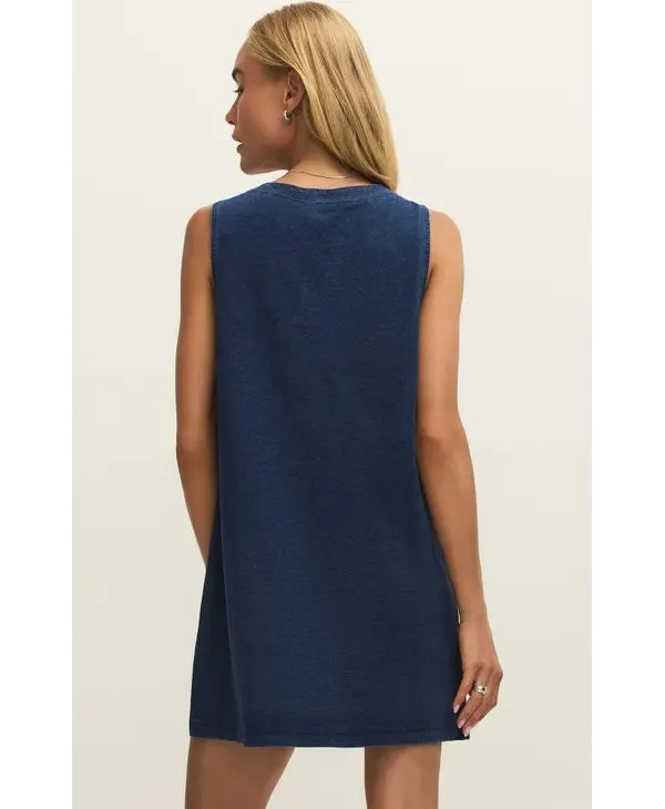Z Supply Solace Denim Mini Dress