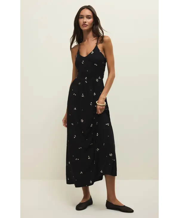 Z Supply Cannes Nala Ditsy Maxi Dress