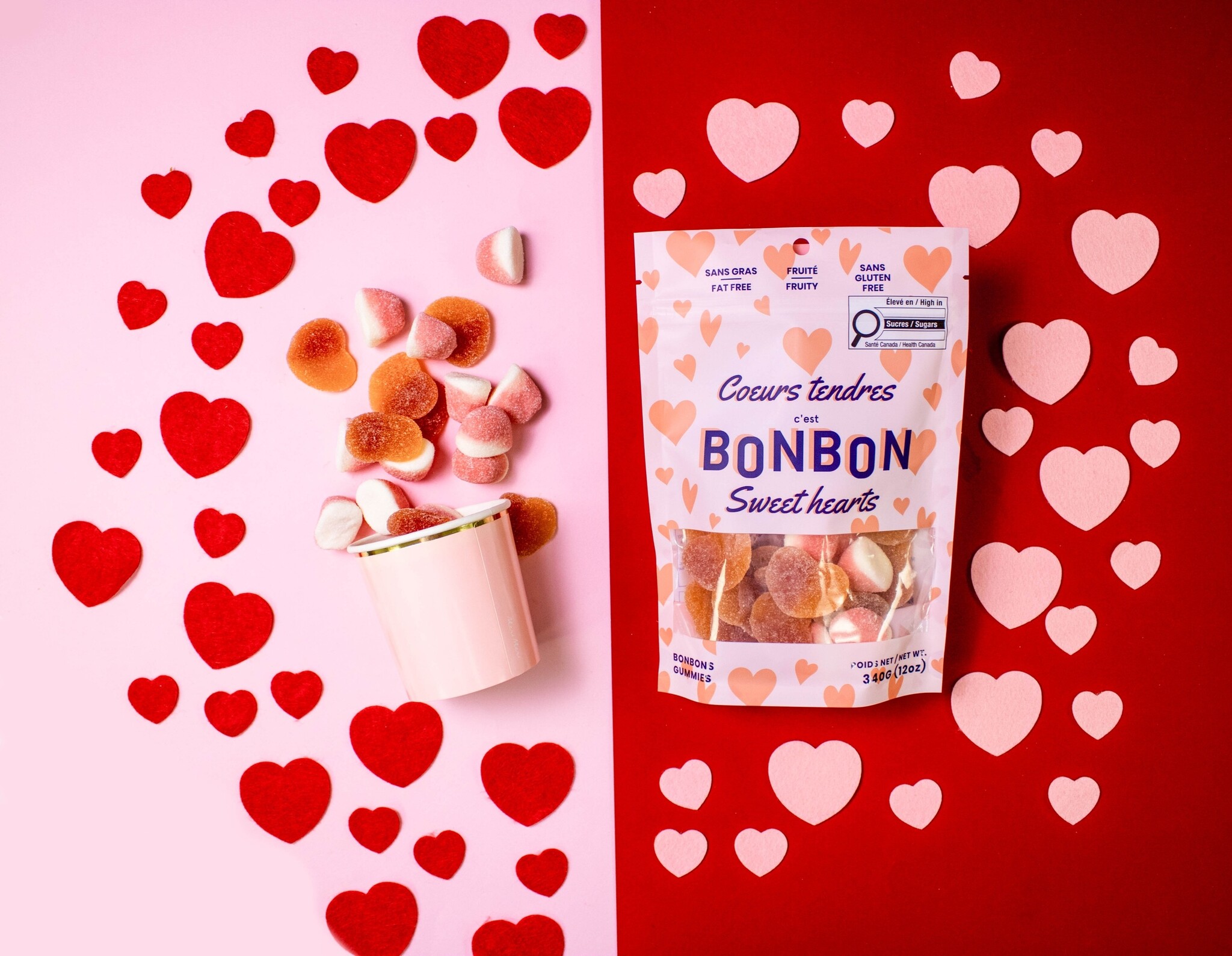 La boite a bonbons Sweet Hearts Valentine's Day - Gummy Candies