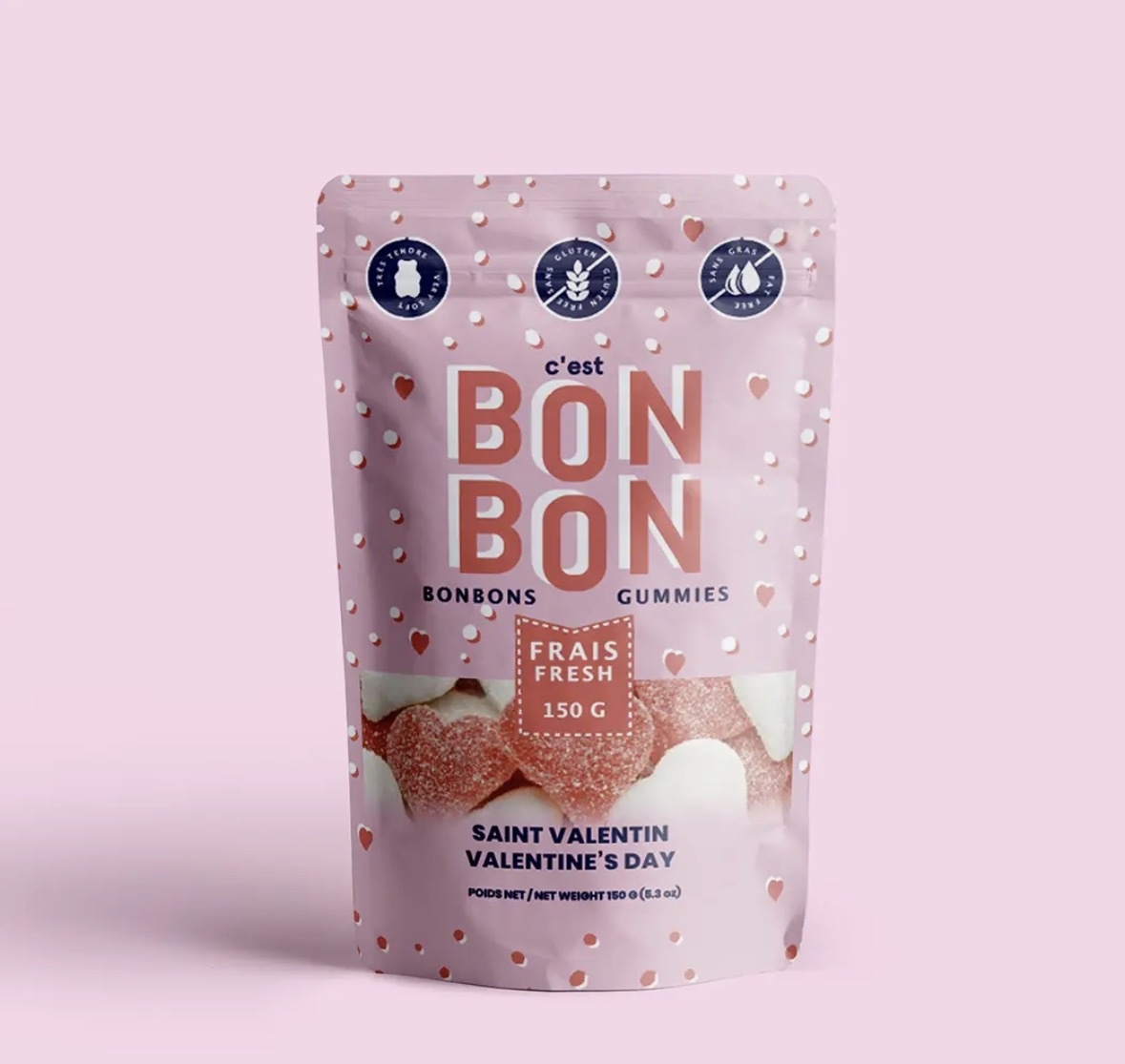 La boite a bonbons Valentine's Day - Gummy Candies