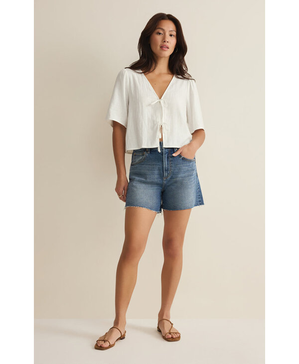 Z Supply La Belle Linen Top