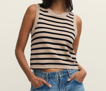 Emori Striped Muscle Tank