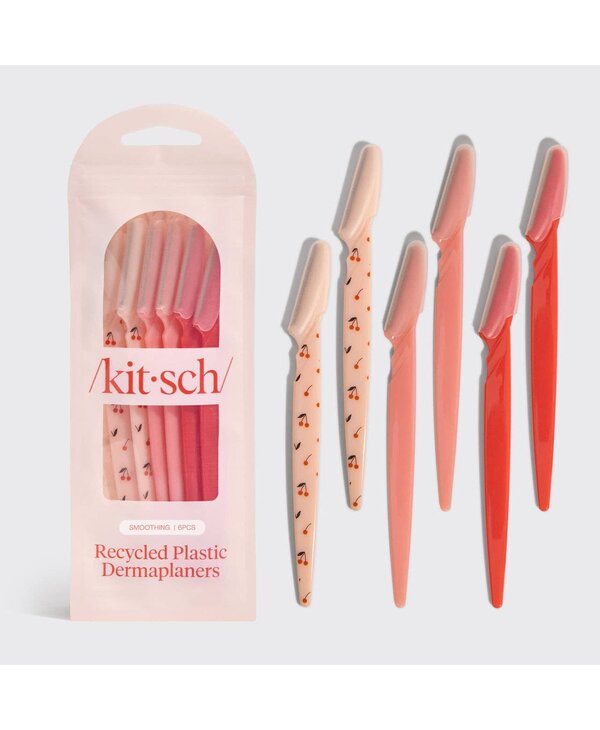 KITSCH Dermaplaners 6pc Set - Asstd Cherry Blossom