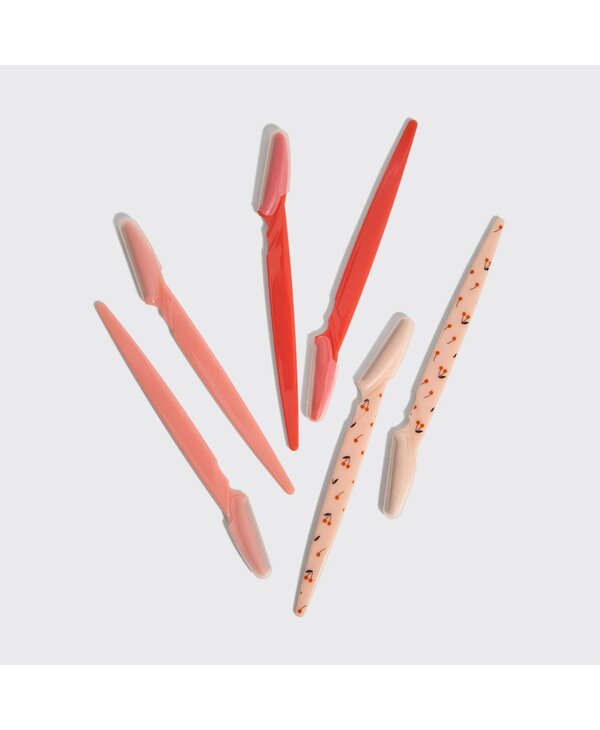 KITSCH Dermaplaners 6pc Set - Asstd Cherry Blossom