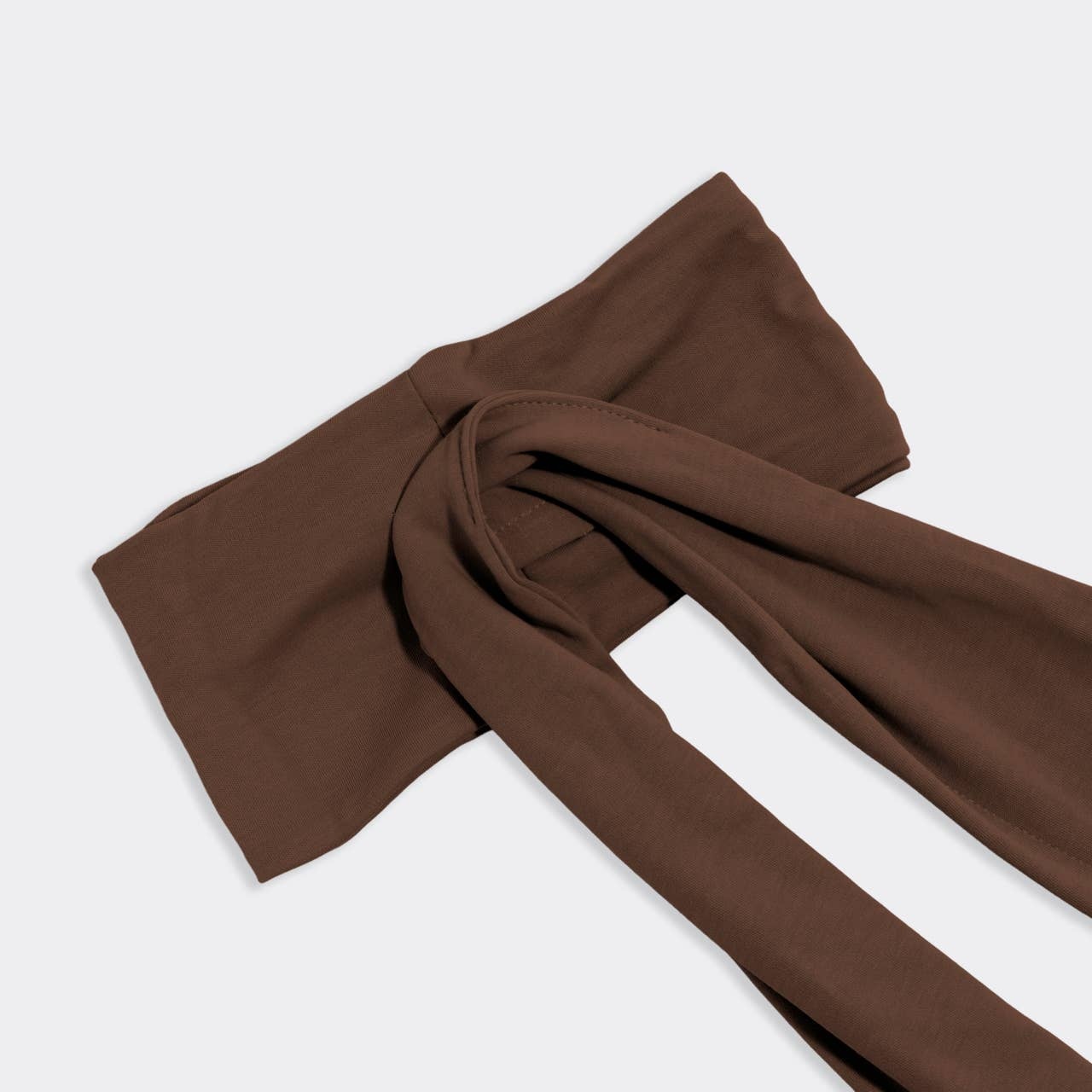 KITSCH Set & Flow Heatless Curling Headband - Chocolate Brown