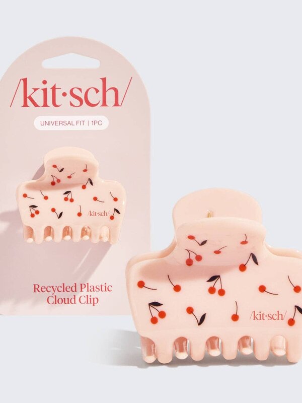KITSCH Medium Cloud Clip - Cherry Print