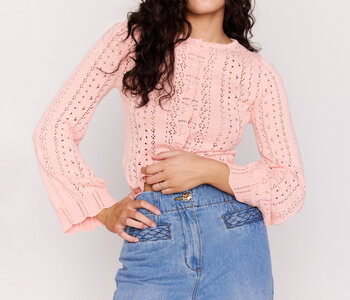 Sienna Pointelle Cardigan
