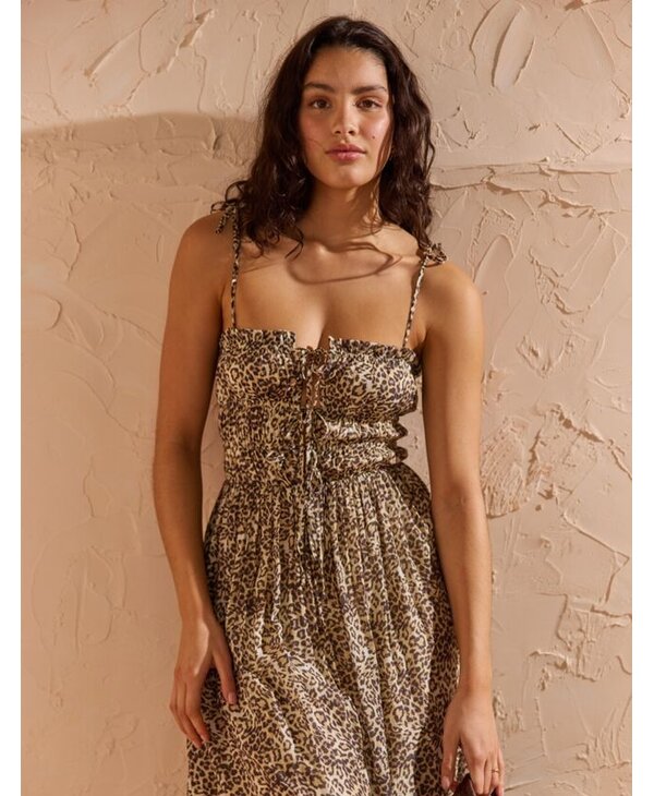 Mink Pink Tahlia Midi Dress