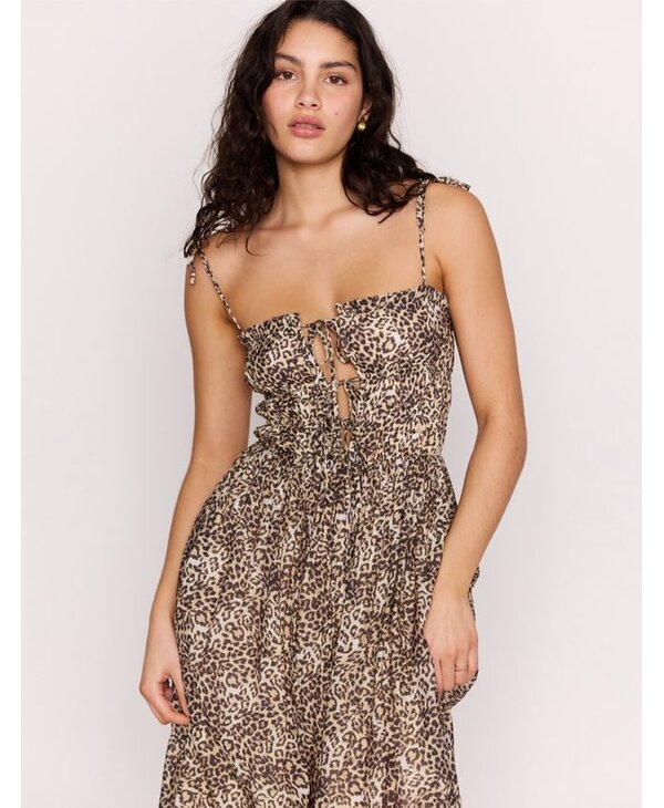 Mink Pink Tahlia Midi Dress