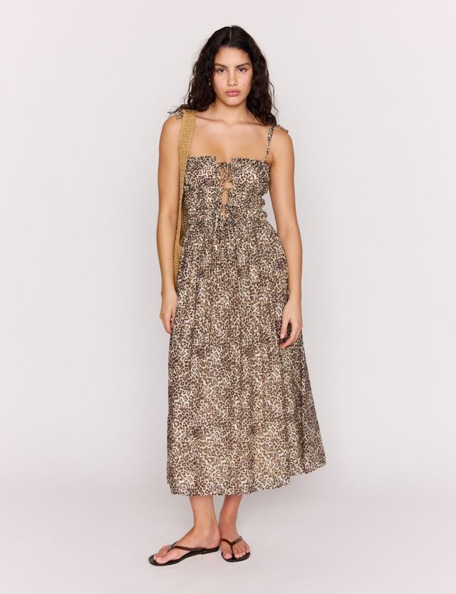 Mink Pink Tahlia Midi Dress