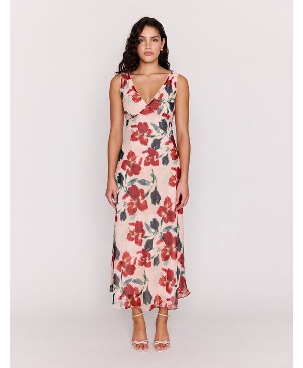 Mink Pink Arabella Bias Midi Dress