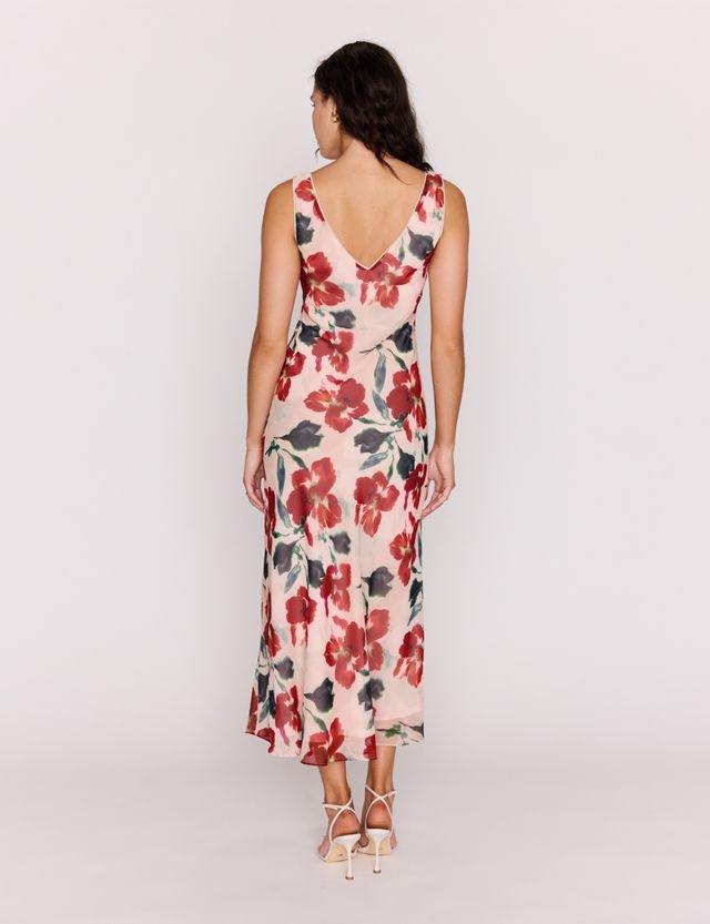 Mink Pink Arabella Bias Midi Dress