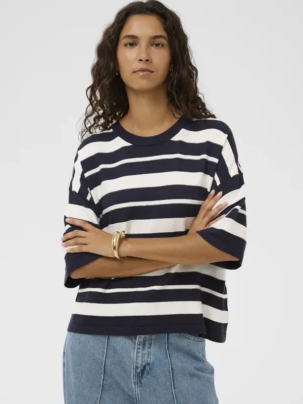 Soaked In Luxury SLSpina Boxy Structure Pullover