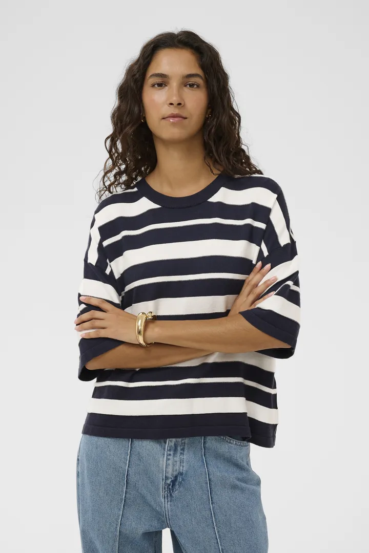 Soaked In Luxury SLSpina Boxy Structure Pullover