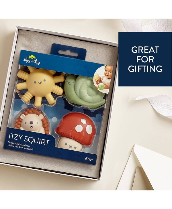 Itzy Pop & Whirl Itzy Squirt 4 Pack of Bath Toys