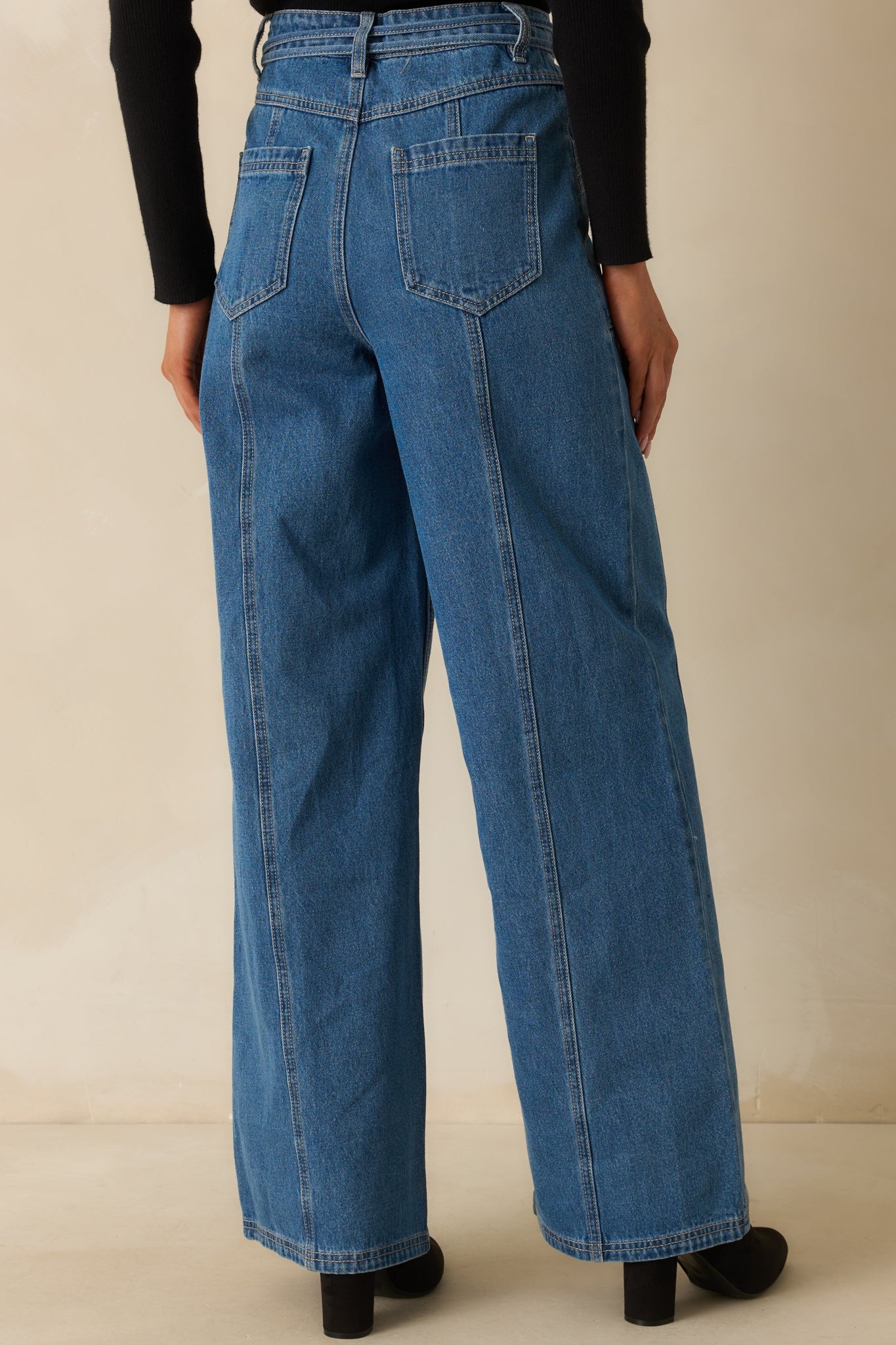 Mink Pink Tully Wide Leg Jeans