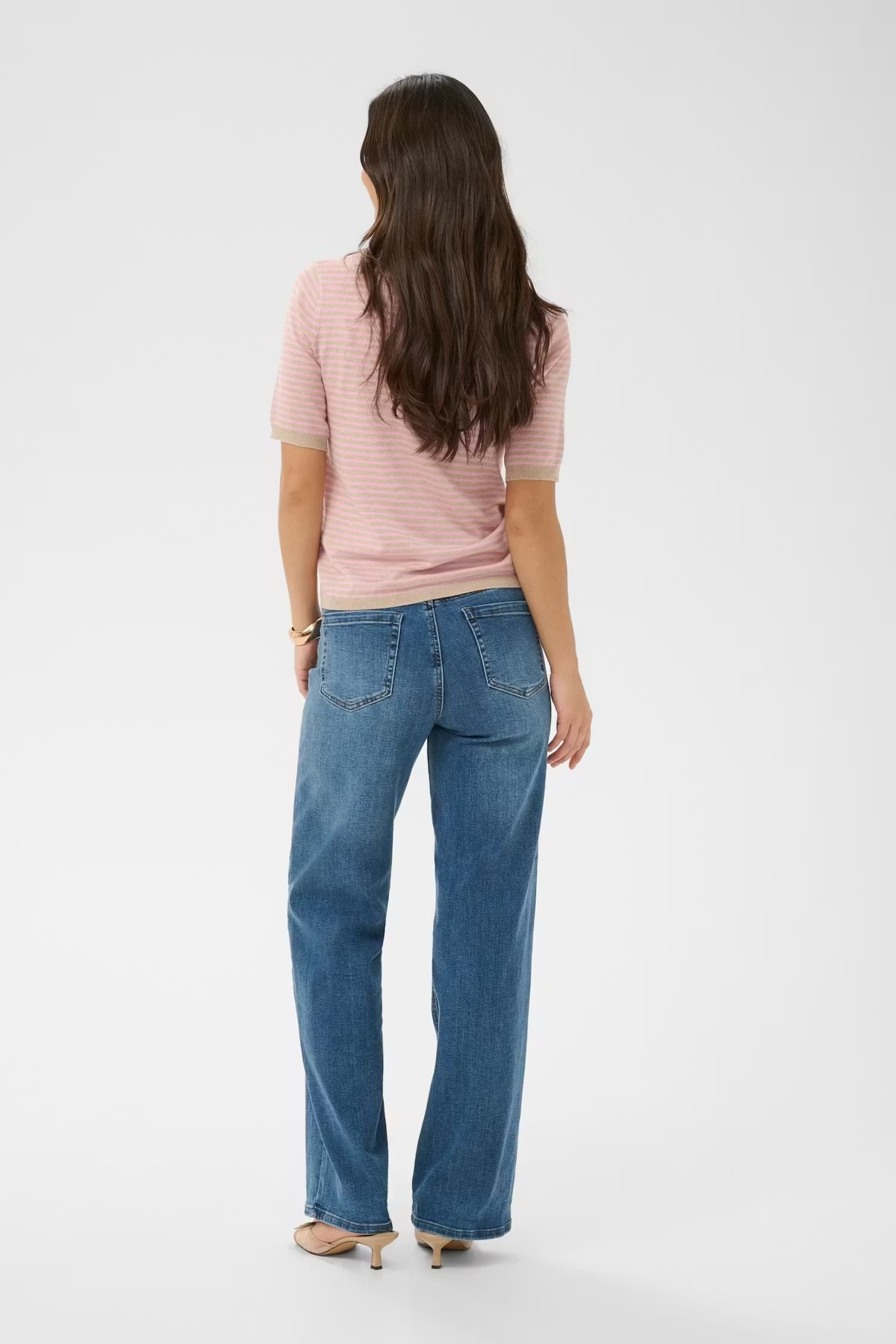 Kaffe KAlizza Narrow Striped Pullover