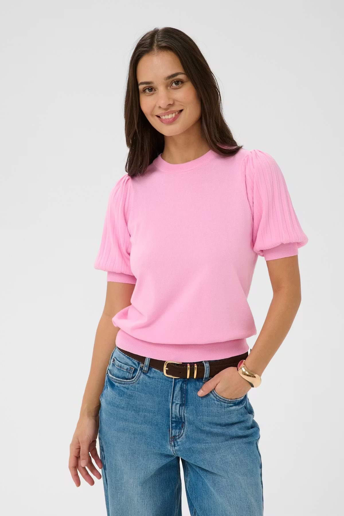 Kaffe KAlone Knit Pullover 1/2 SL