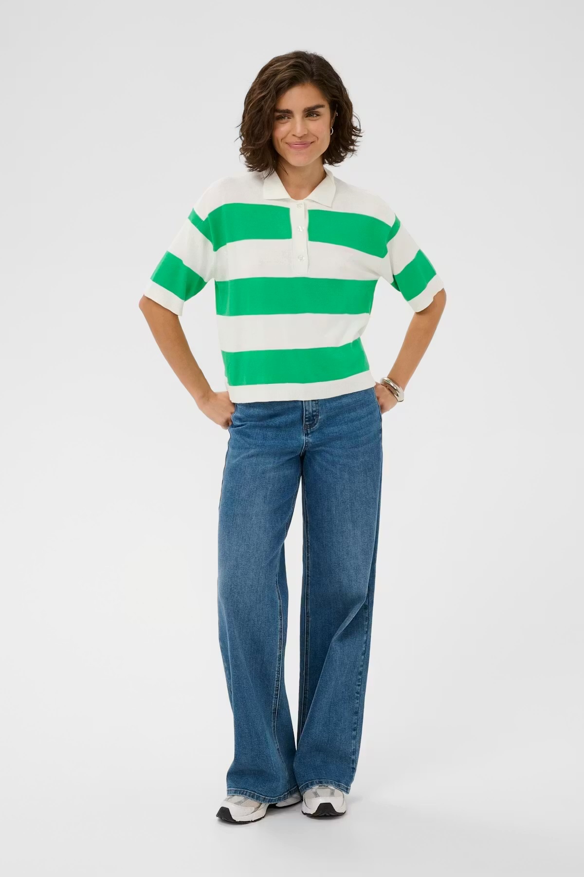 Kaffe KAlizza Polo Knit