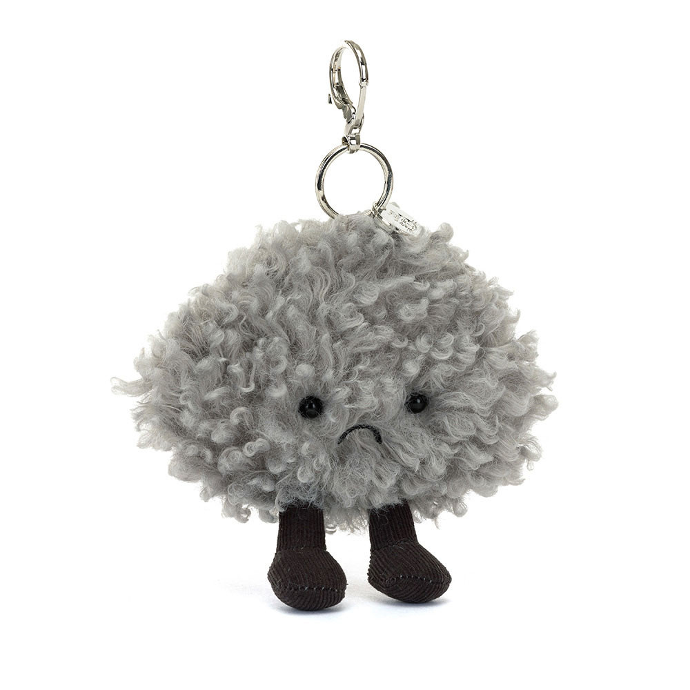 Jellycat Inc. Amuseables Cirrus Storm Cloud Bag Charm