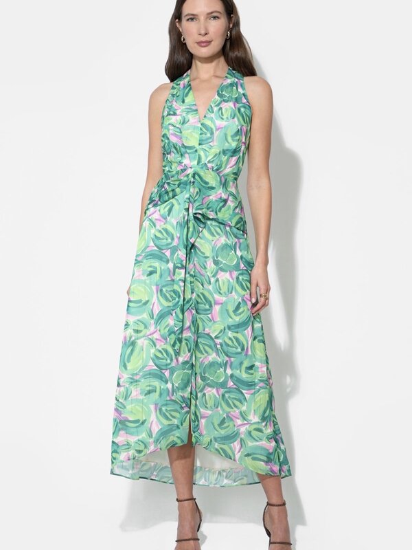 adelyn rae Margot Wrap Printed Maxi Dress
