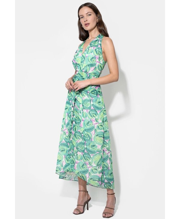 adelyn rae Margot Wrap Printed Maxi Dress