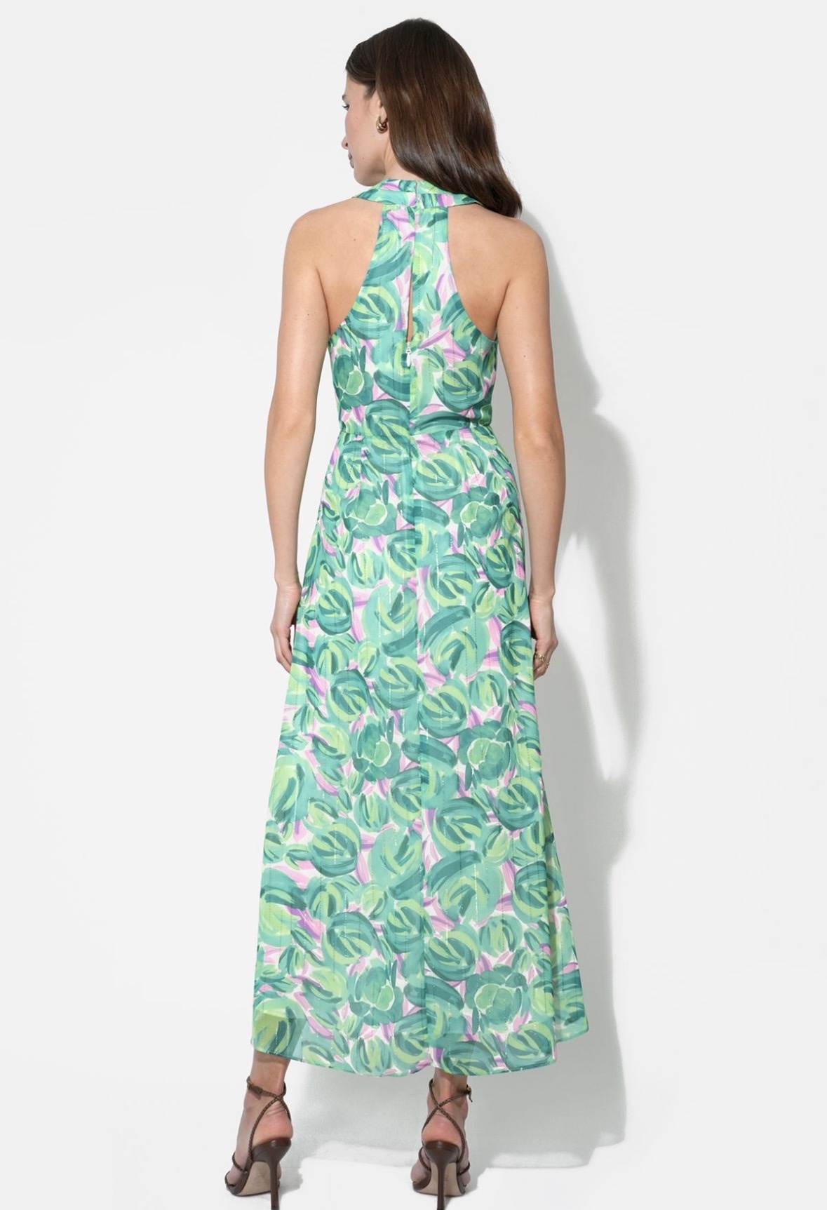 adelyn rae Margot Wrap Printed Maxi Dress
