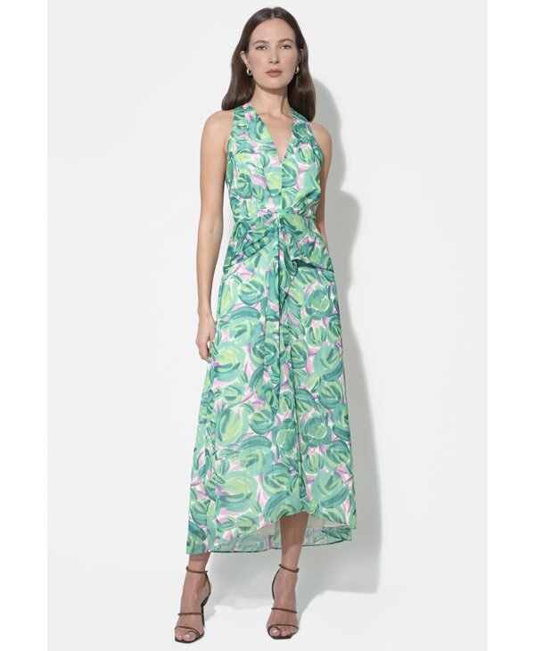 adelyn rae Margot Wrap Printed Maxi Dress