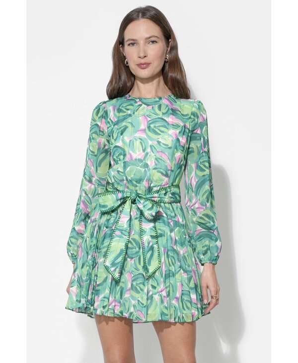 adelyn rae Rylee Pleated Mini Dress