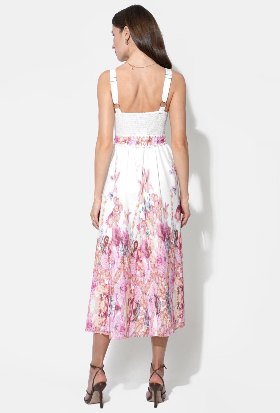 adelyn rae Remi Floral Midi Dress