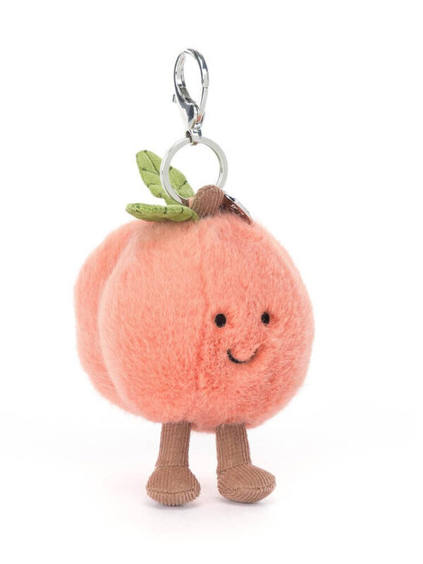 Jellycat Inc. Amuseables Peach Bag Charm