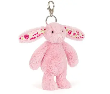 Blushkin Blossom Bunny Bag Charm