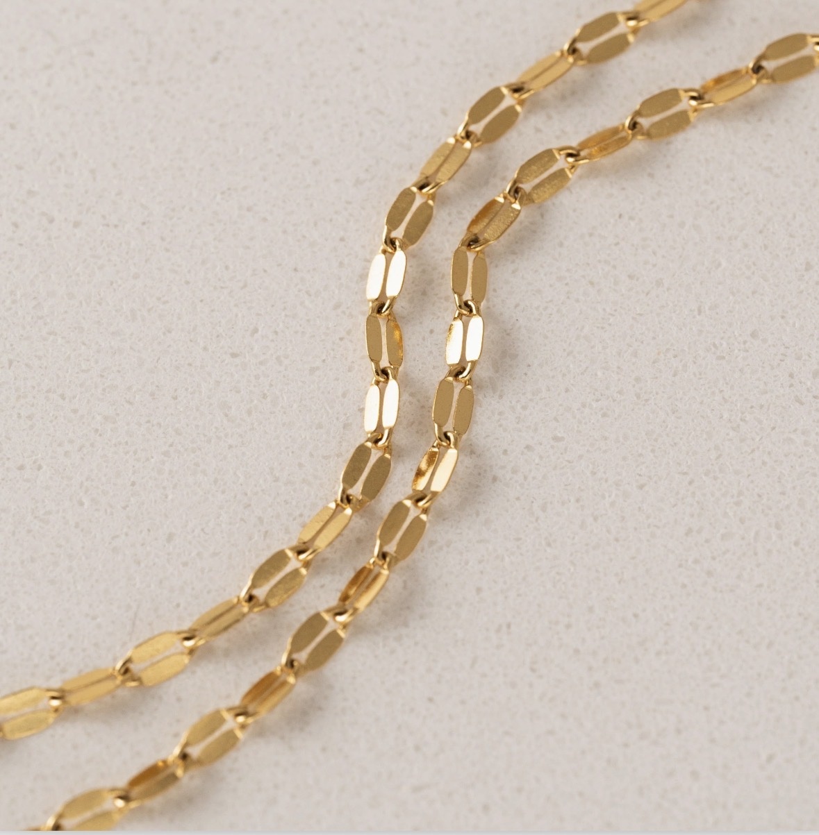 Lovers Tempo Ray Layered Necklace, Gold