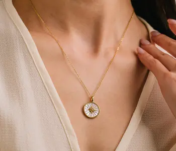 Starlight Necklace, Gold