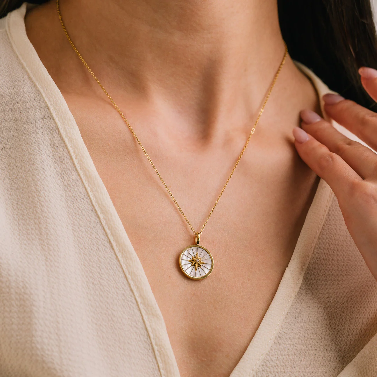 Lovers Tempo Starlight Necklace, Gold