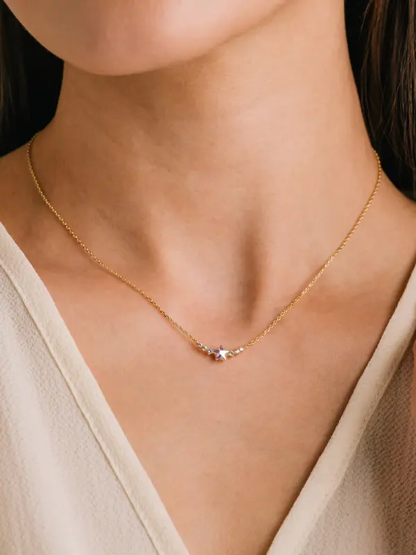 Lovers Tempo Stargazer Necklace, Clear