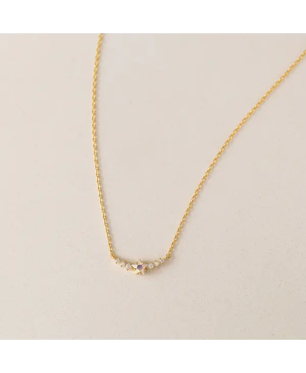 Lovers Tempo Stargazer Necklace, Clear