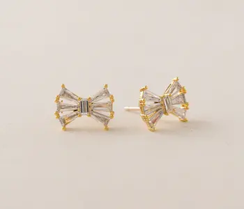 Camille Stud Earrings, Gold