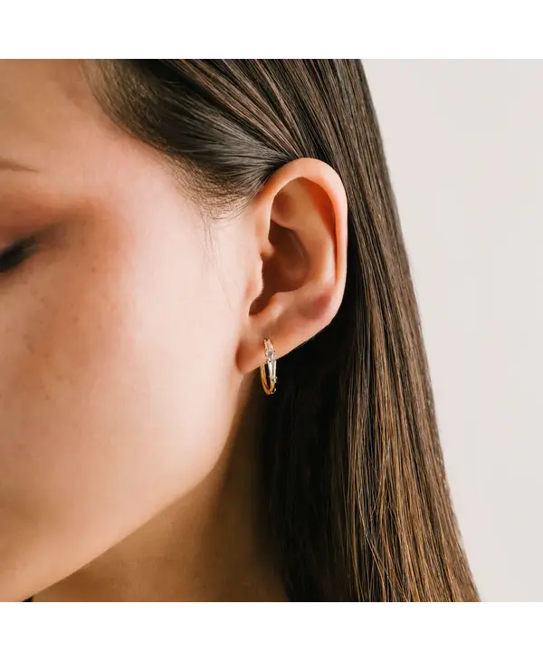 Lovers Tempo Tamara Hoop Earrings, Gold