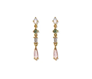 Sonata Drop Earrings, Opal Mix