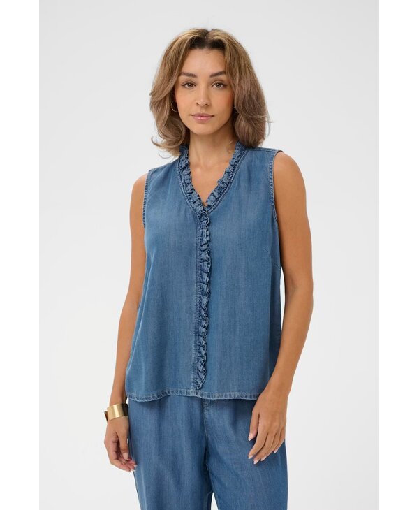 Cream CRMolly Sleeveless Blouse