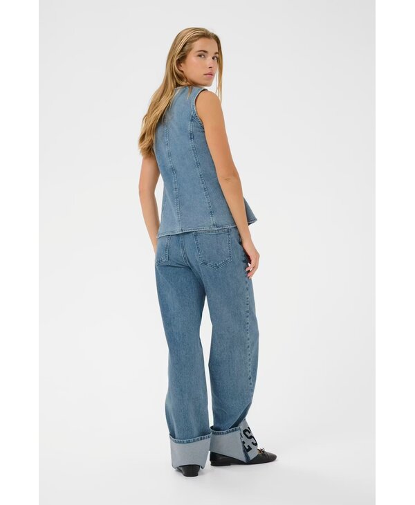 Kaffe KAvallis Denim Waistcoat