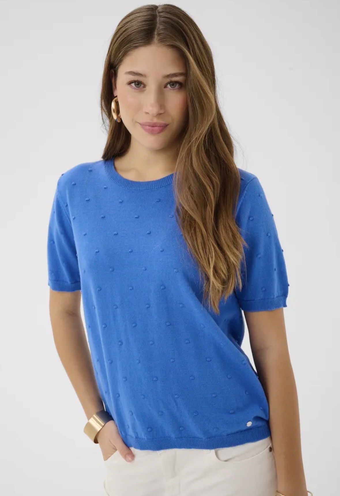 Cream CRHanne Knit Pullover