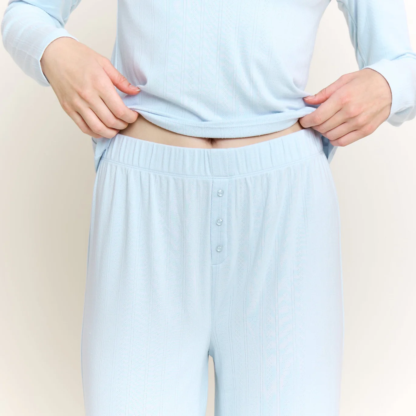 Honeydew Intimates Blissful Long Sleeve/Pant Henley Set