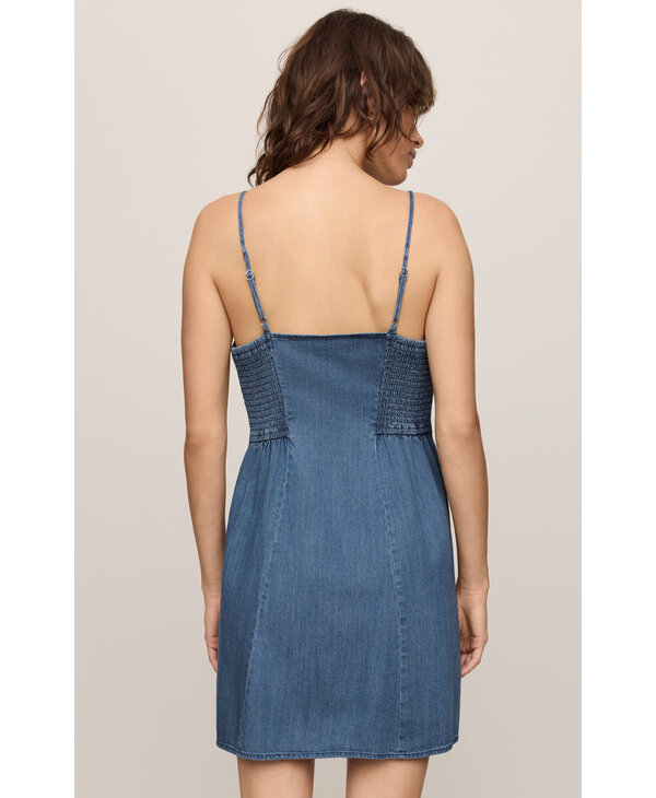 Z Supply Angel Eyes Denim Mini Dress